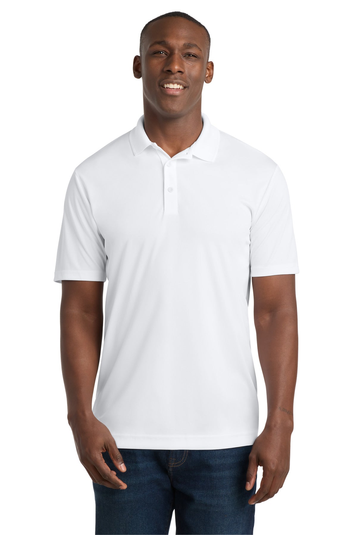 Sport-Tek PosiCharge Competitor Polo – White