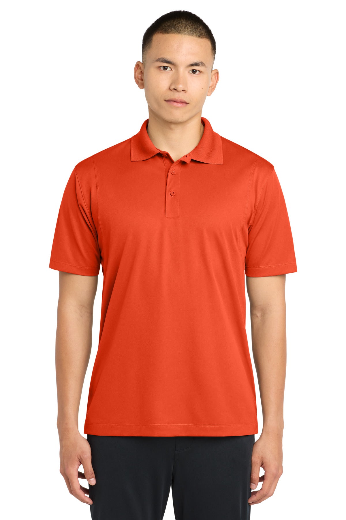 Sport-Tek Micropique Sport-Wick Polo – Deep Orange
