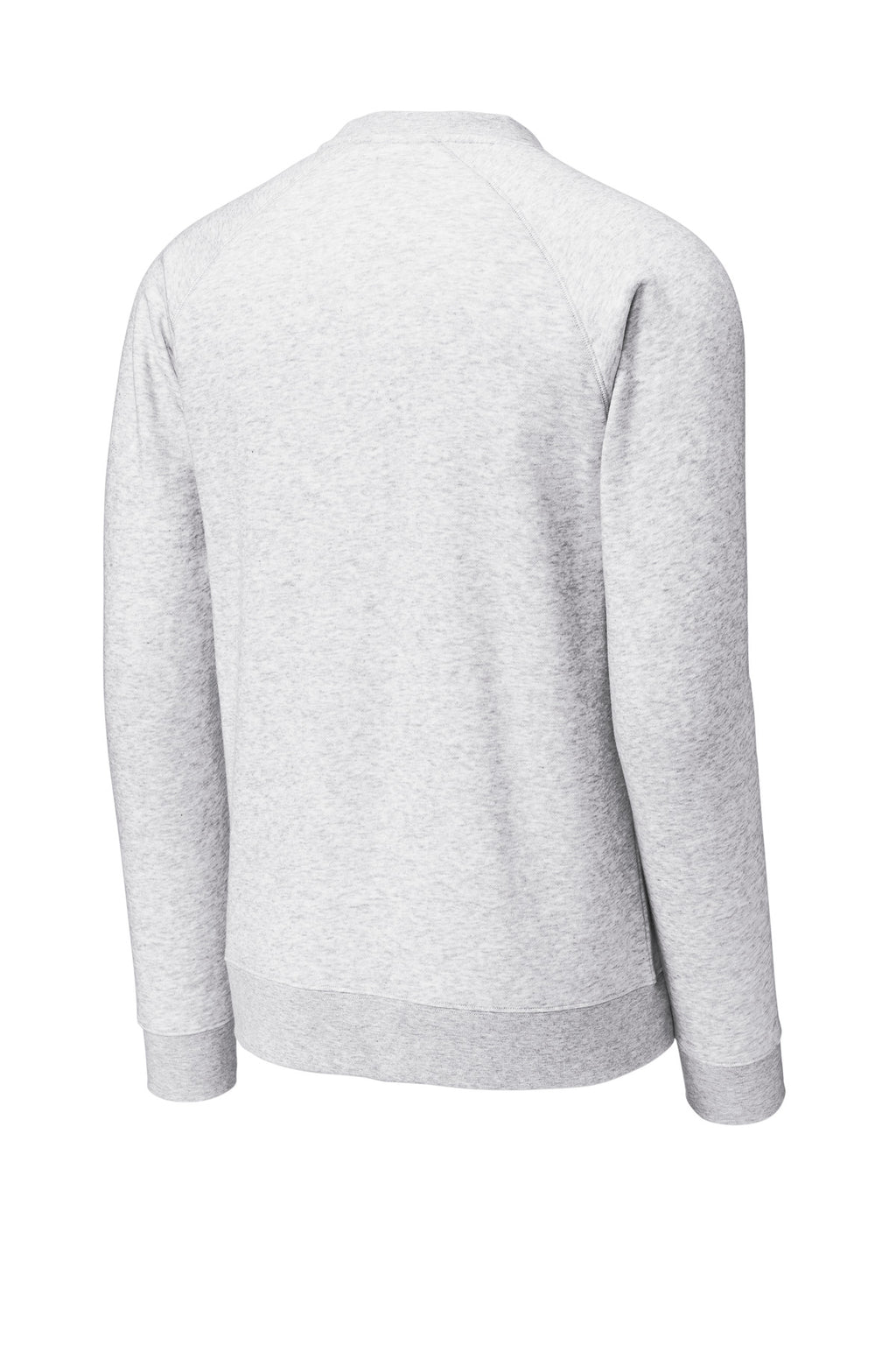 Sport-Tek Drive Fleece Crewneck – Athletic Heather – flat back