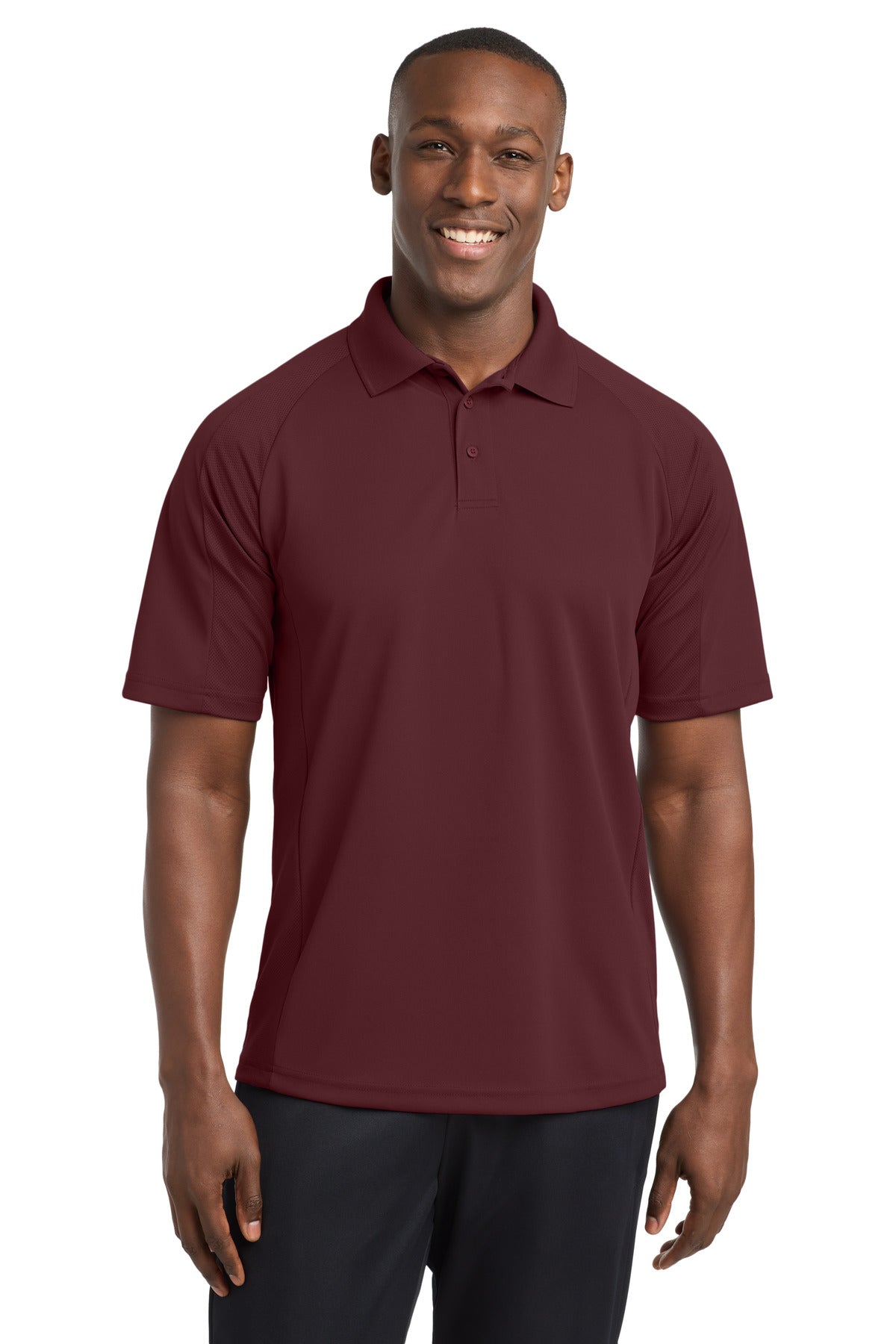 Sport-Tek Dri-Mesh Pro Polo – Maroon