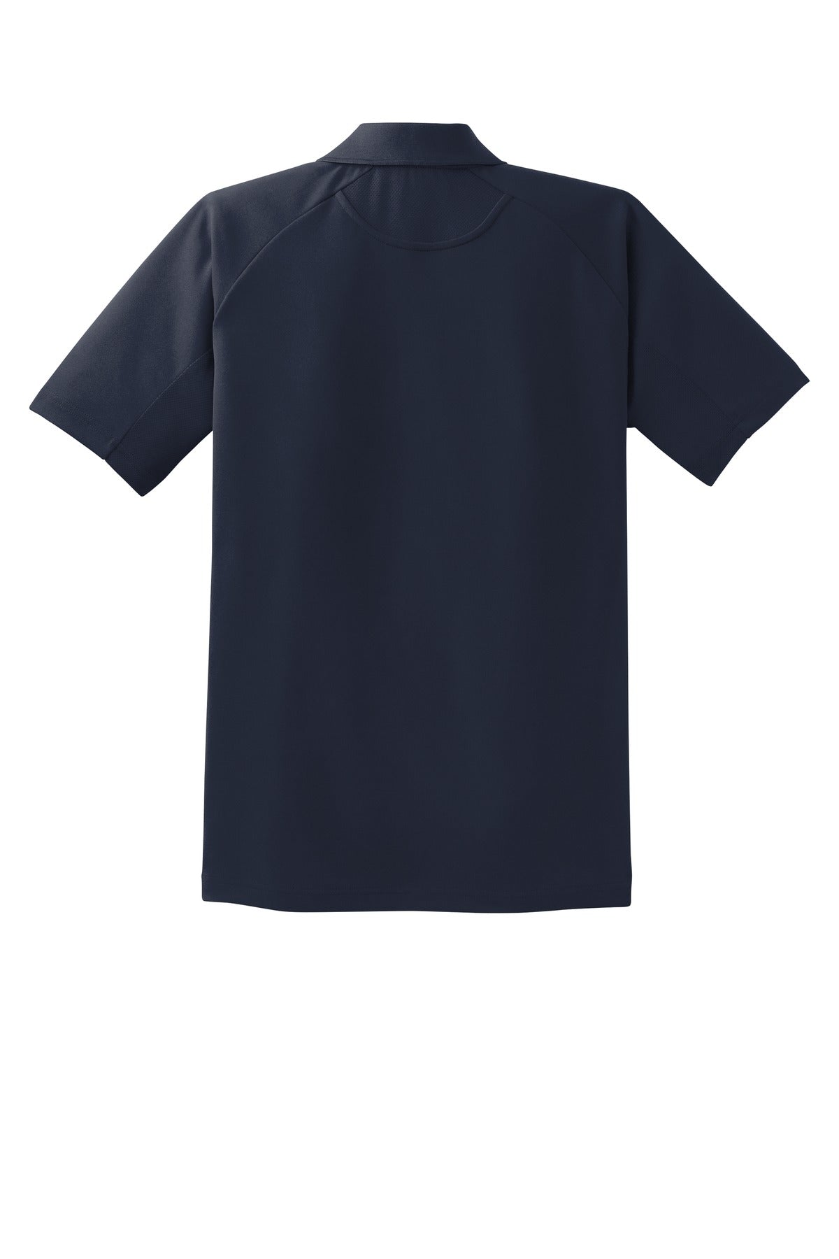 Sport-Tek Dri-Mesh Pro Polo – Navy – flat back