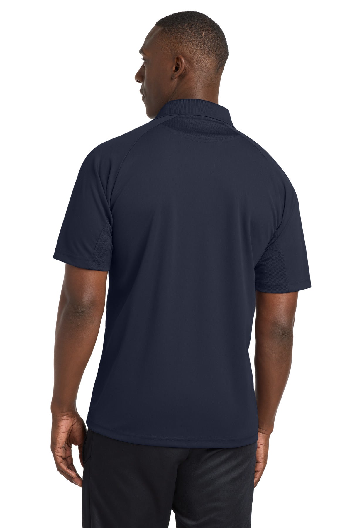 Sport-Tek Dri-Mesh Pro Polo – Navy – back