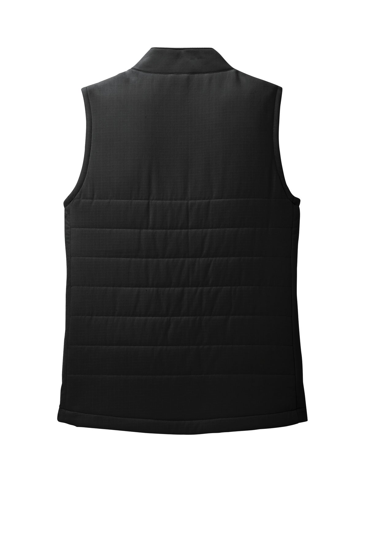 TravisMathew Women's Cold Bay Vest – Black – flat back