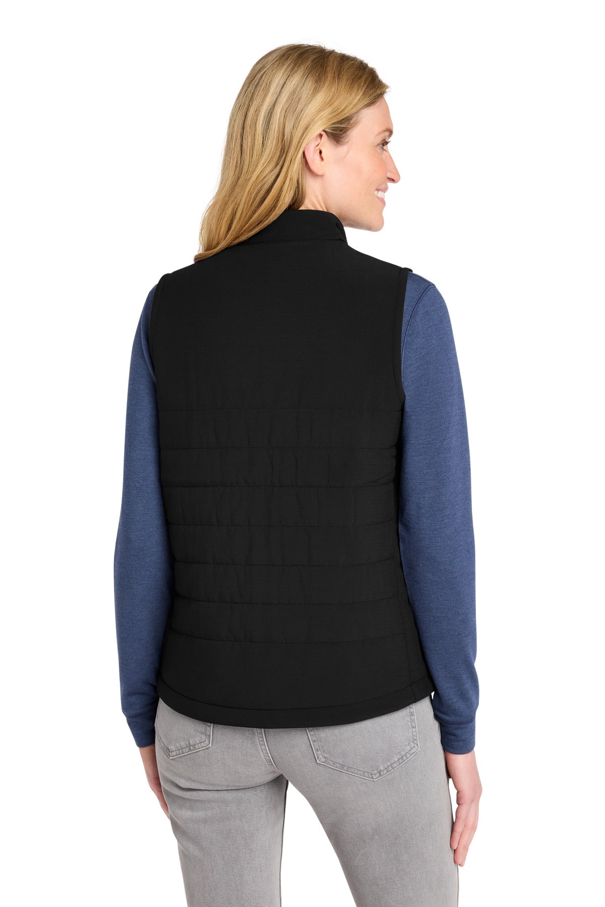 TravisMathew Women's Cold Bay Vest – Black – back