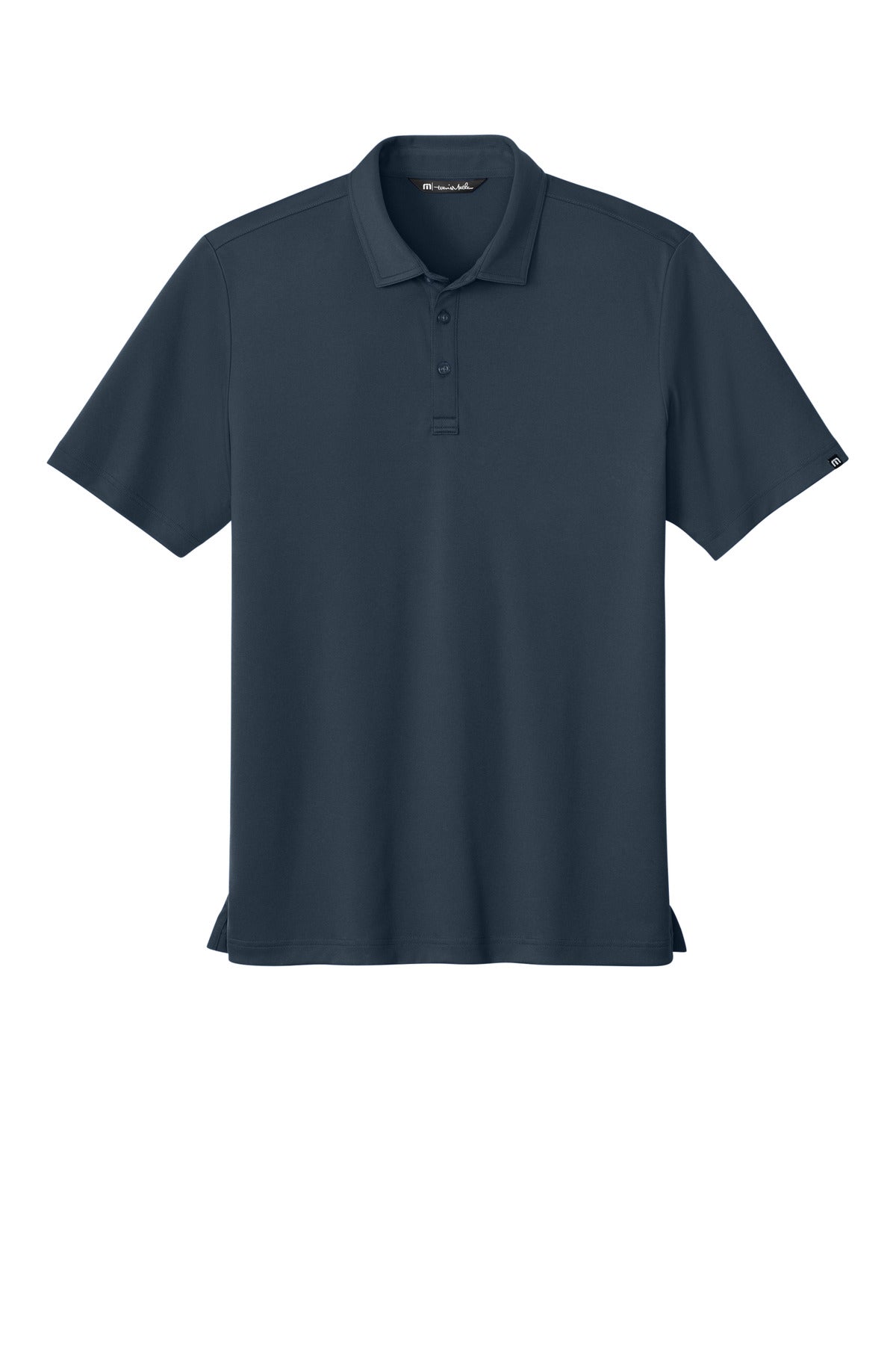TravisMathew Coto Performance Polo – Blue Nights – flat front