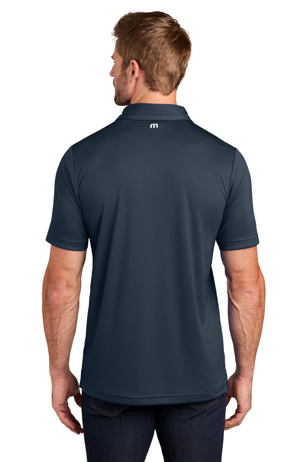 TravisMathew Coto Performance Polo – Blue Nights – back