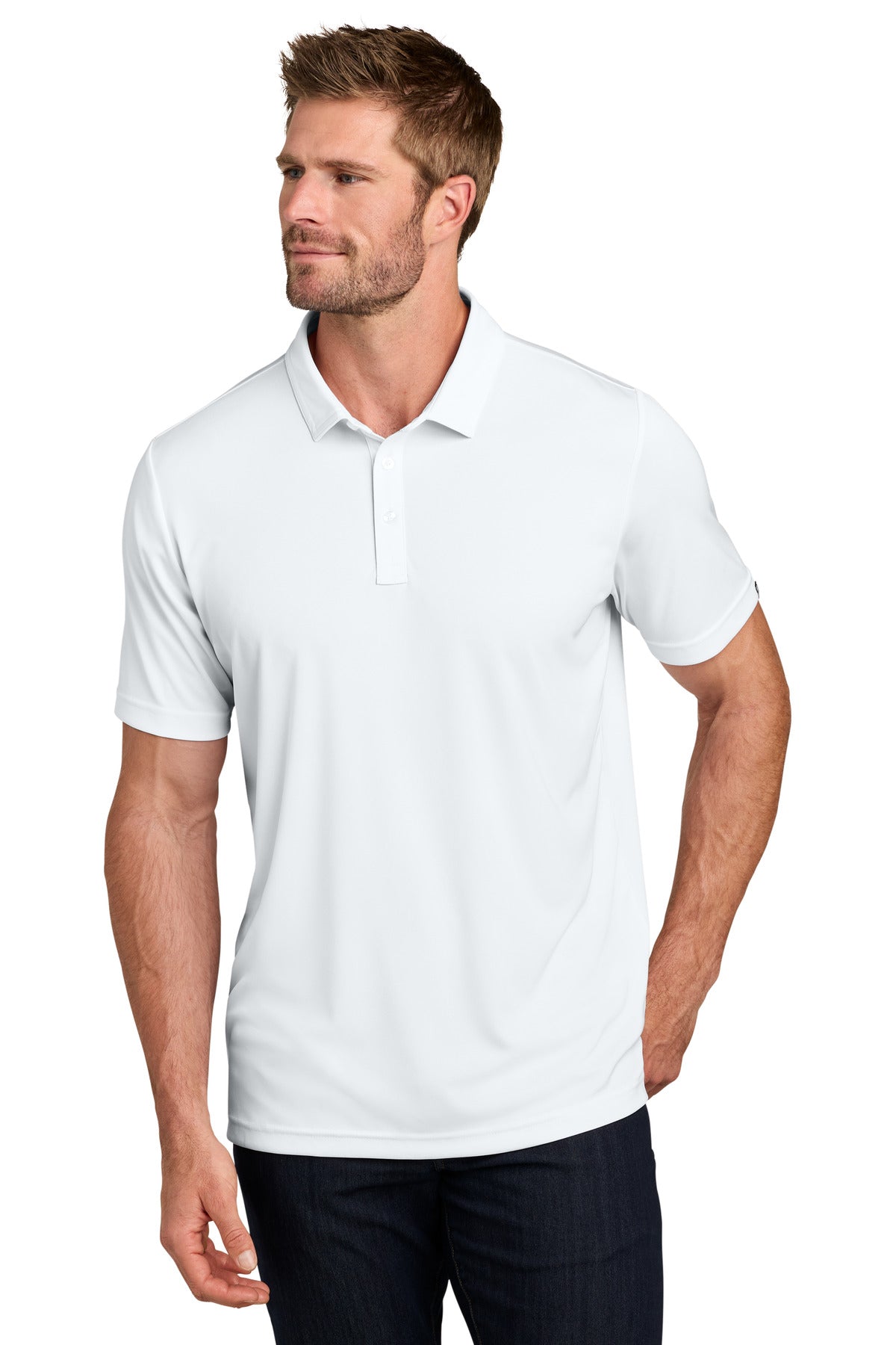 TravisMathew Coto Performance Polo – White