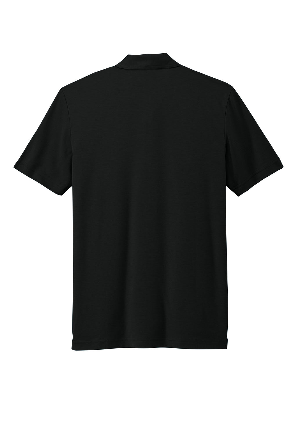 TravisMathew Oceanside Solid Polo – Black – flat back