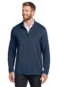 TravisMathew Newport Full-Zip Fleece – Blue Nights – front