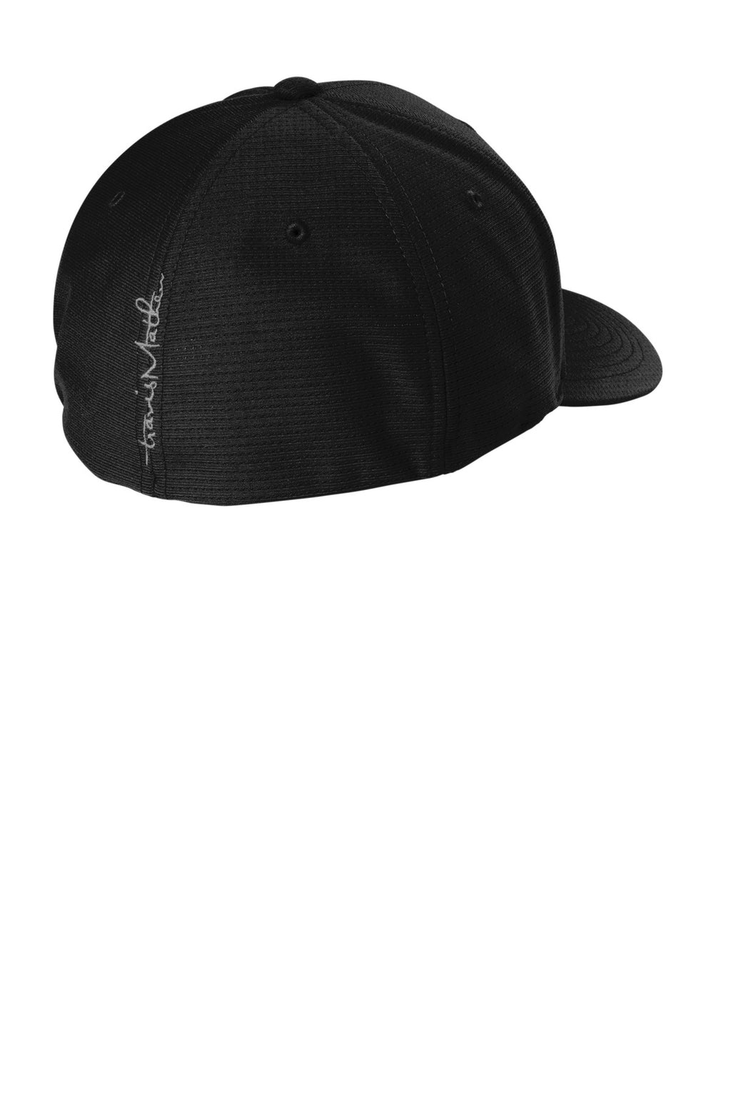 TravisMathew Rad Flexback Cap – Black – flat back