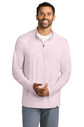 TravisMathew Crestview 1/4-Zip – Stone Pink