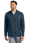 TravisMathew Crestview 1/4-Zip – Vintage Indigo Heather