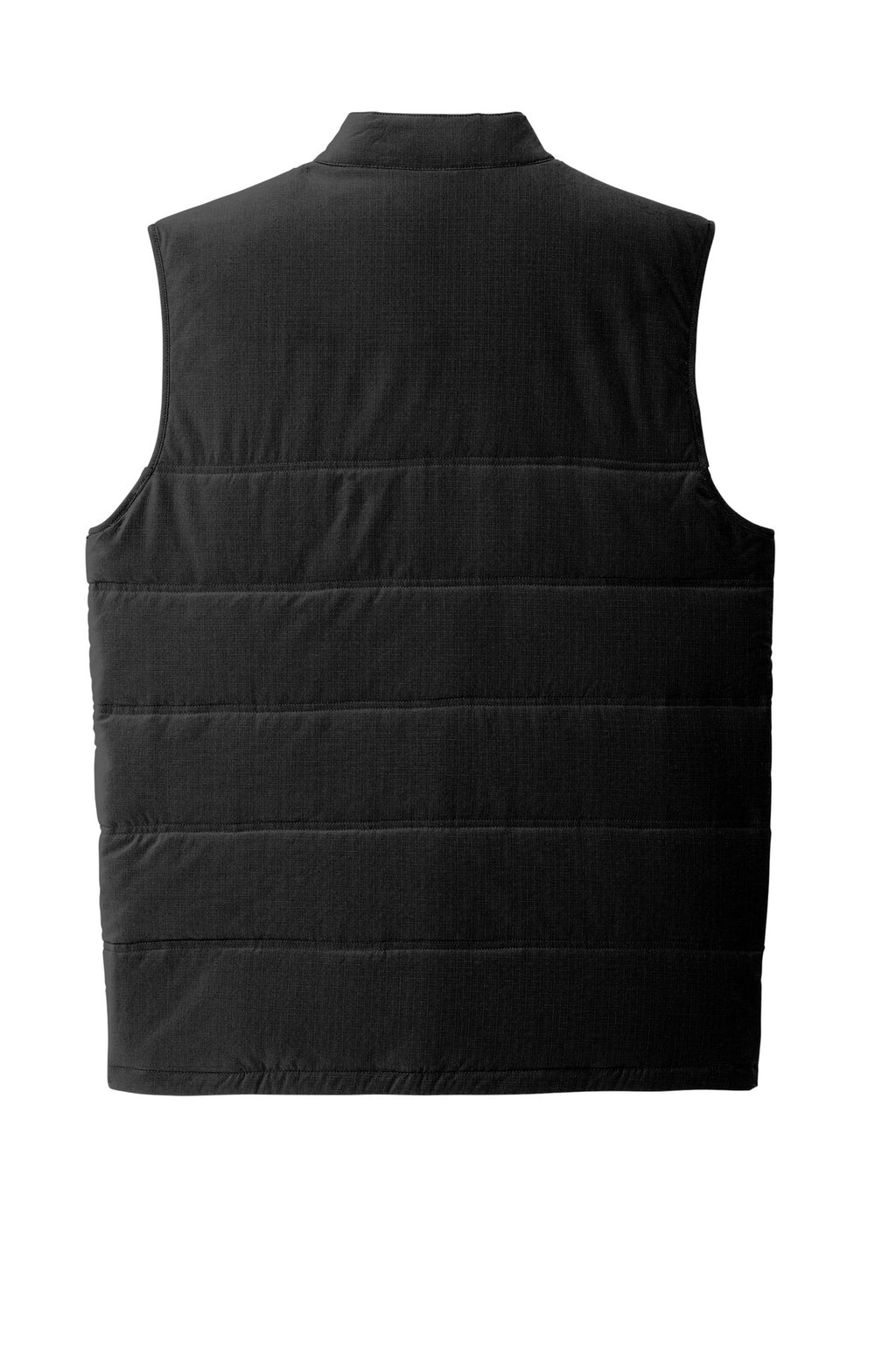 TravisMathew Cold Bay Vest – Black – flat back