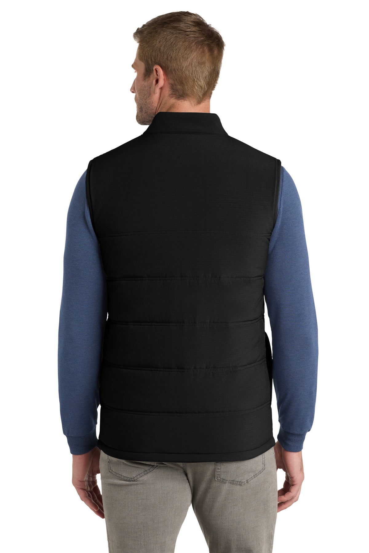 TravisMathew Cold Bay Vest – Black – back