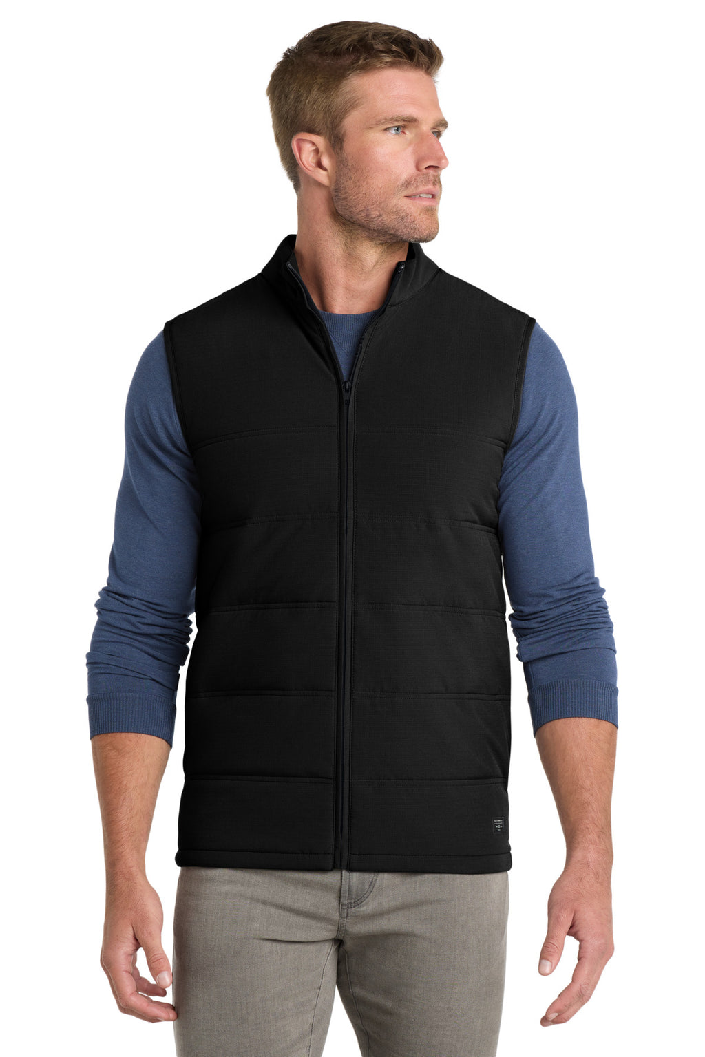 TravisMathew Cold Bay Vest – Black – front