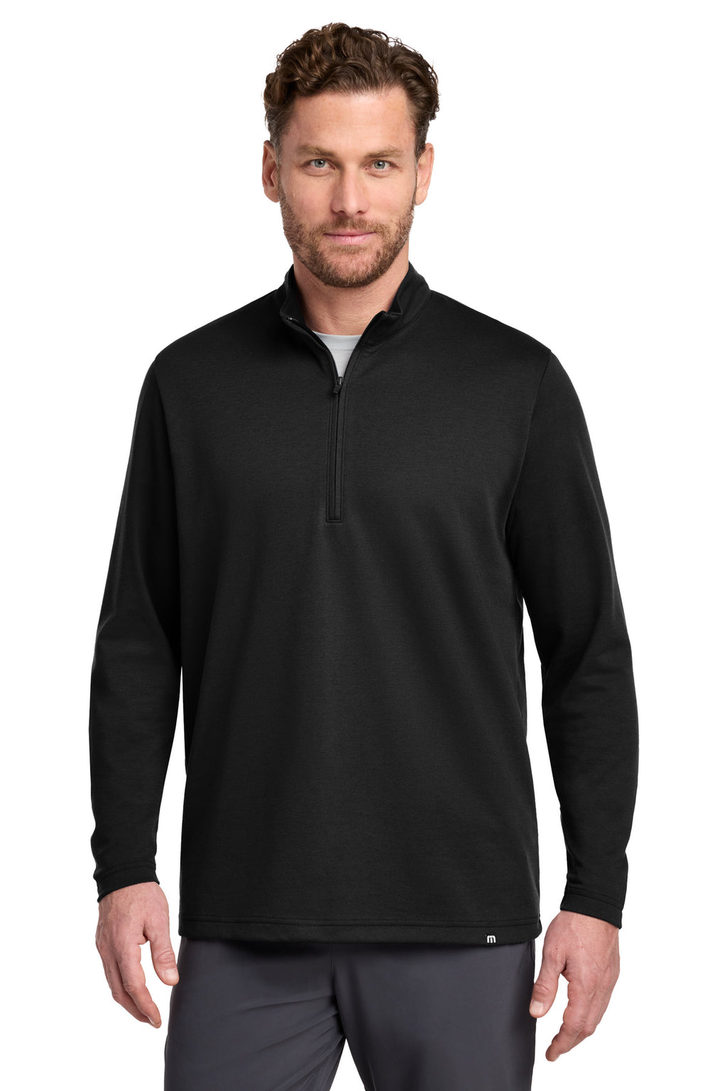 TravisMathew Coveside 1/4-Zip – Black