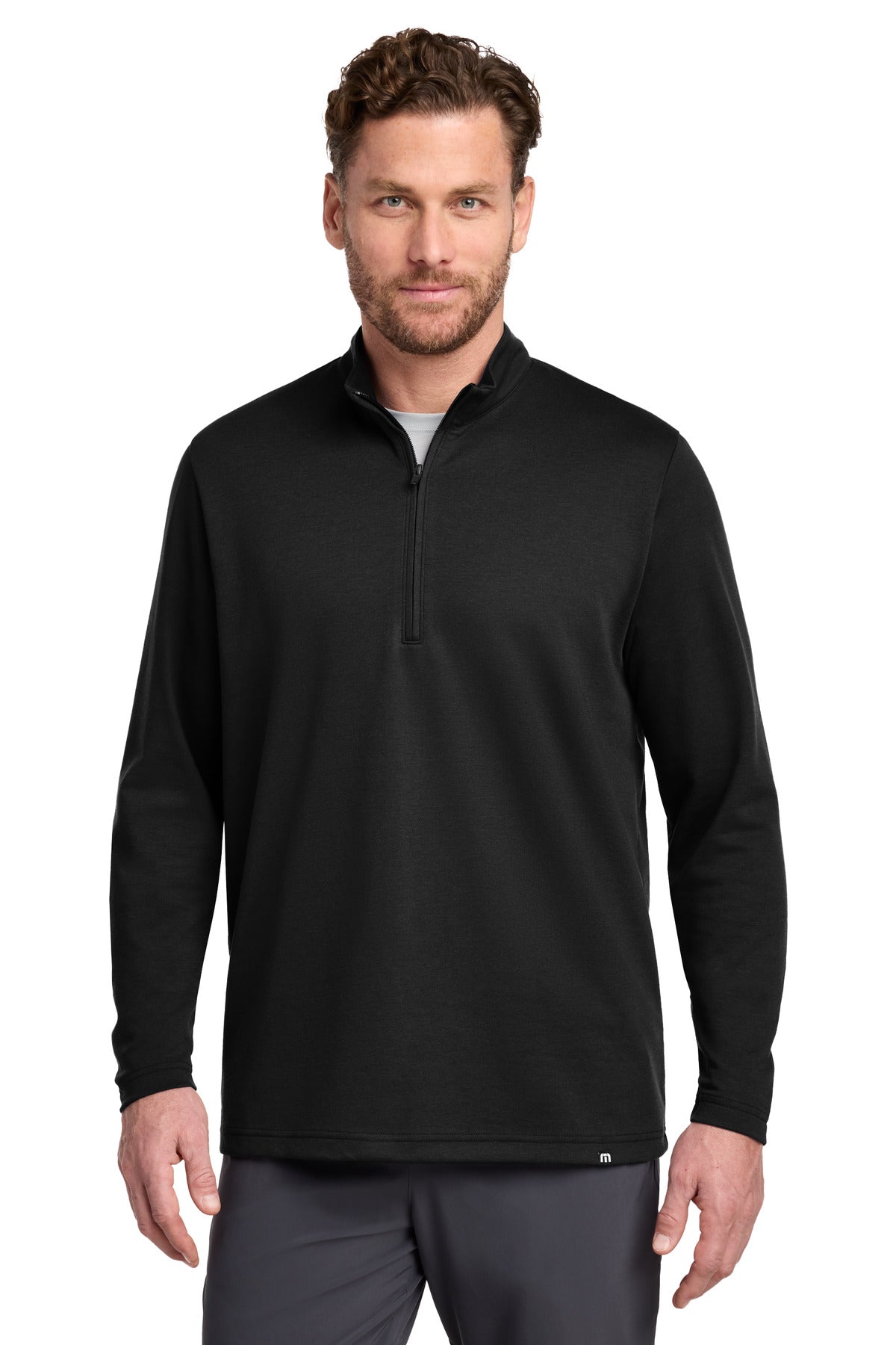 TravisMathew Coveside 1/4-Zip – Black