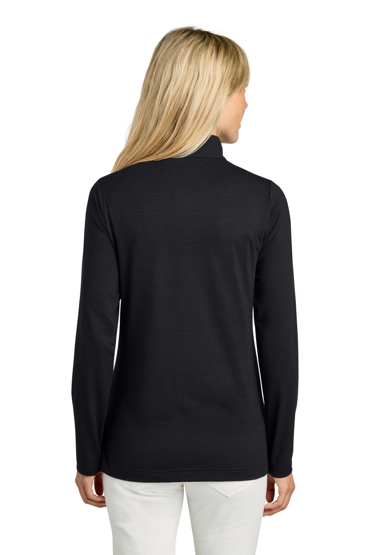TravisMathew Women's Crestview 1/4-Zip – Black – back