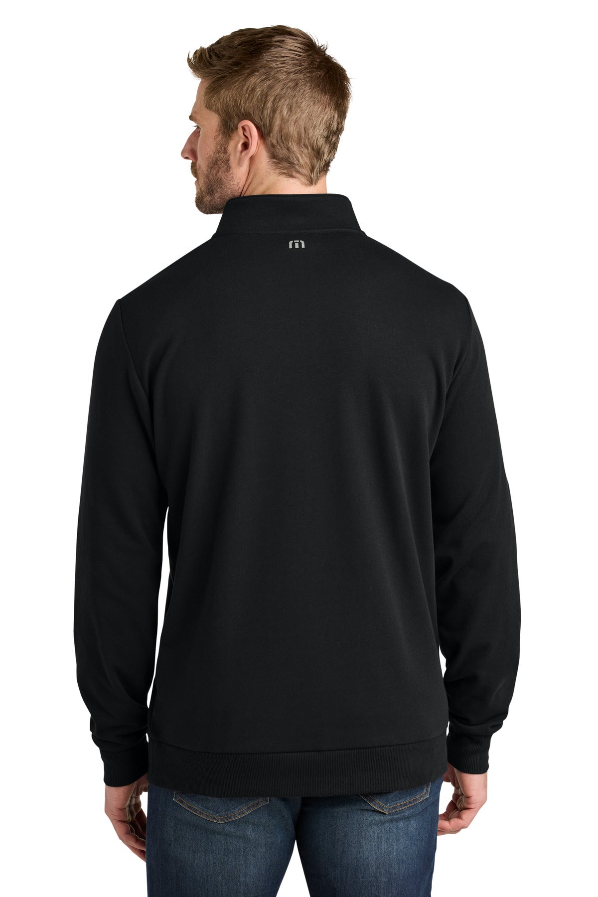 TravisMathew Ocean Villa 1/4-Zip – Black – back