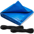 FEMA-Spec Tarp Kit 20' x 25', 5–6 mil FR/UVR, with (2) 100' Paracords