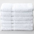 Economy bath towels, white, 100% cotton